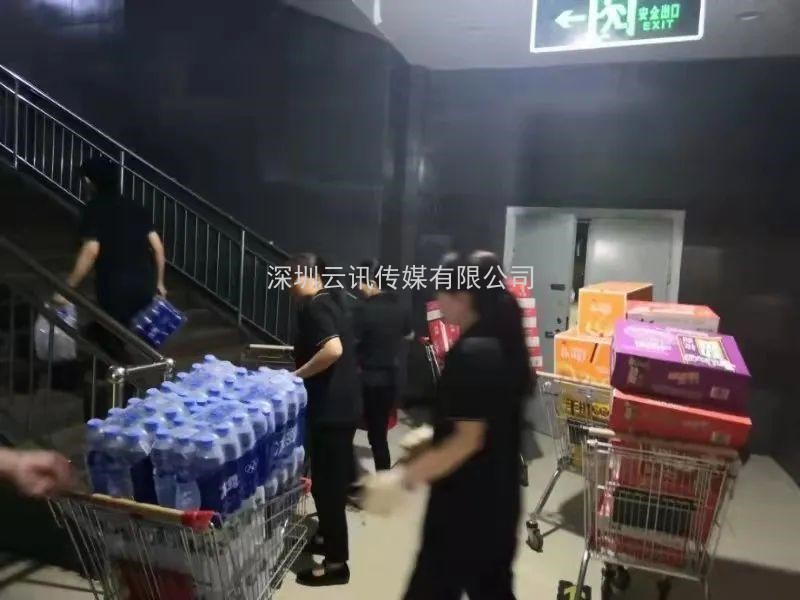 抗洪救災 馳援老家 威博會展在行動
