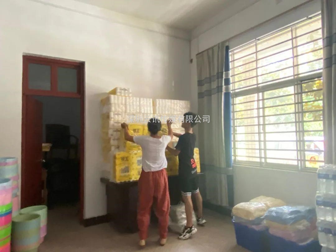 抗洪救災 馳援老家 威博會展在行動