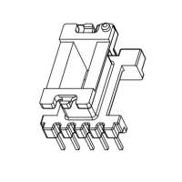 EE-1512-1立式5+2排距18.0 腳距2.5、4.5 槽寬6.0